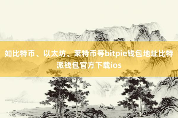 如比特币、以太坊、莱特币等bitpie钱包地址比特派钱包官方下载ios