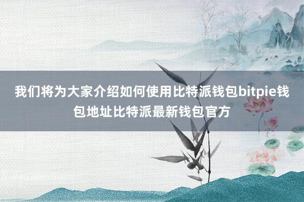 我们将为大家介绍如何使用比特派钱包bitpie钱包地址比特派最新钱包官方