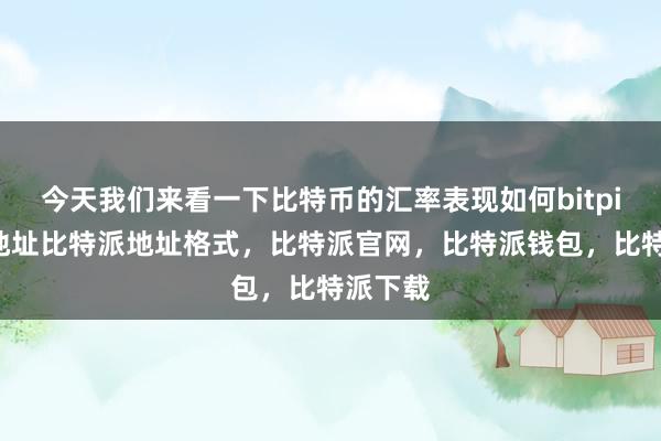 今天我们来看一下比特币的汇率表现如何bitpie钱包地址比特派地址格式，比特派官网，比特派钱包，比特派下载