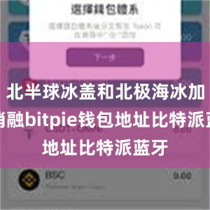 北半球冰盖和北极海冰加速消融bitpie钱包地址比特派蓝牙