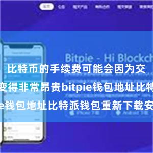 比特币的手续费可能会因为交易拥堵而变得非常昂贵bitpie钱包地址比特派钱包重新下载安装