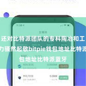 还对比特派团队的专科陶冶和工夫实力骚然起敬bitpie钱包地址比特派蓝牙