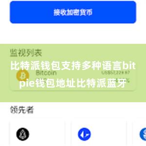 比特派钱包支持多种语言bitpie钱包地址比特派蓝牙